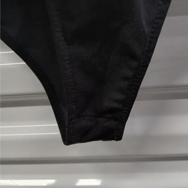 Zara Bodysuit Top Medium Black Fairy Balletcore Dark Romantic Whimsigoth Blouse - Image 7