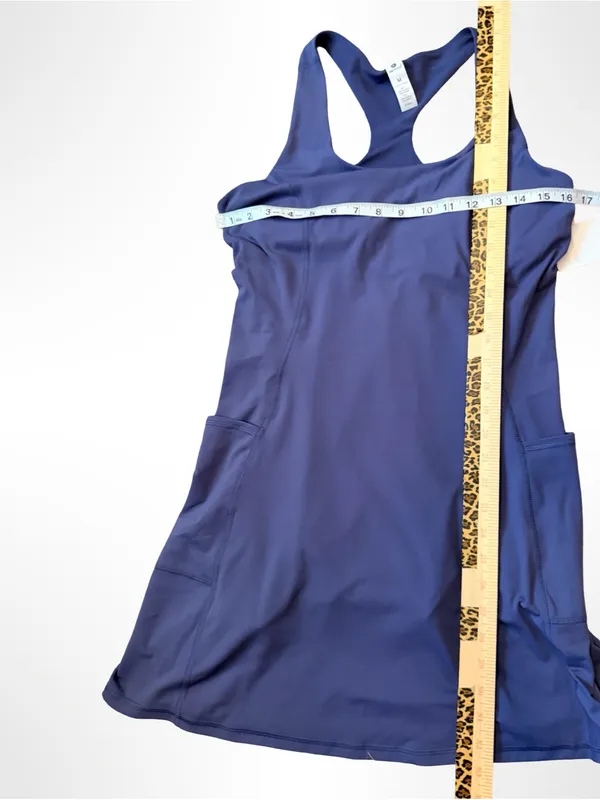 💙 90 Degree Slate Blue Athletic Tennis Dress – Size M – NWT 🎾 - Image 9