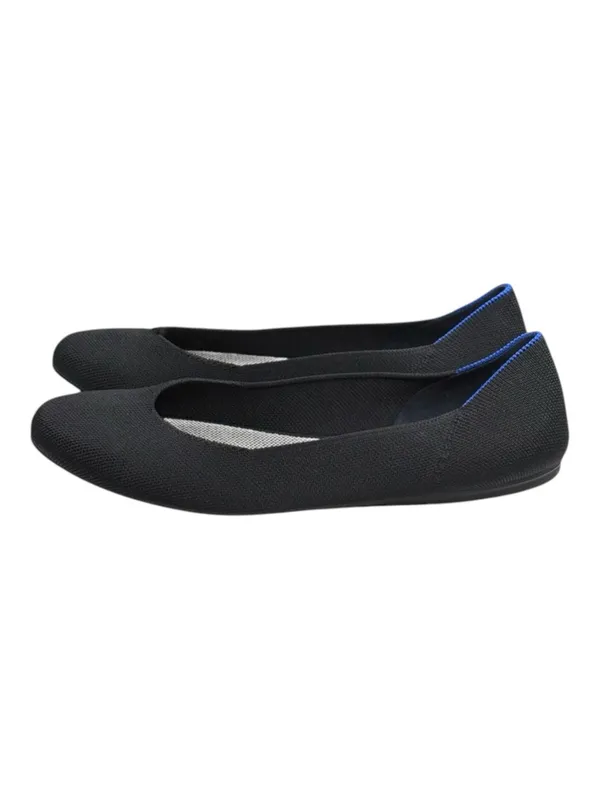 Rothy’s ⍟ The Flat Ballerina Ballet Slipper ⍟ Black Solid ⍟ 11.5M ⍟ Sustain Knit - Image 7