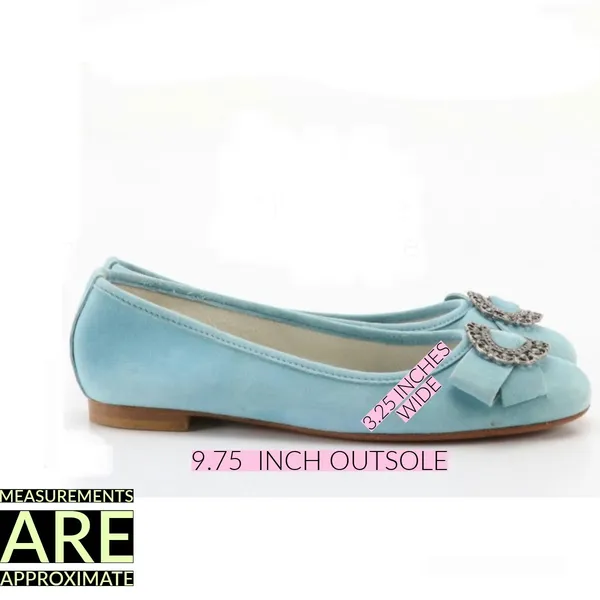 Alberto la Torre blue suede ballet flats size 37 - Image 10