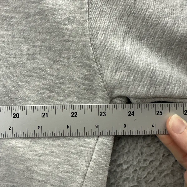 The Limited Vintage 90s Jeans Worldwide Crew Neck Sweatshirt Gray‎ Women's Large - Image 7