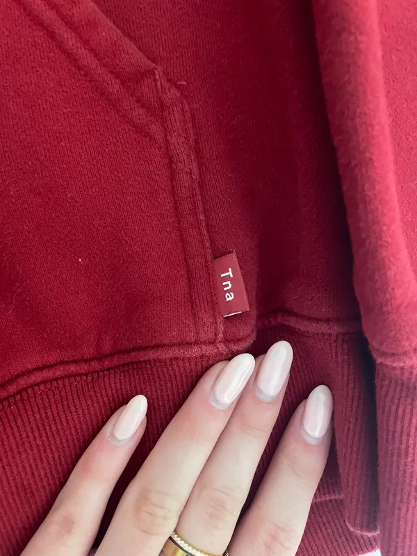 Aritzia Red Hoodie - Image 3