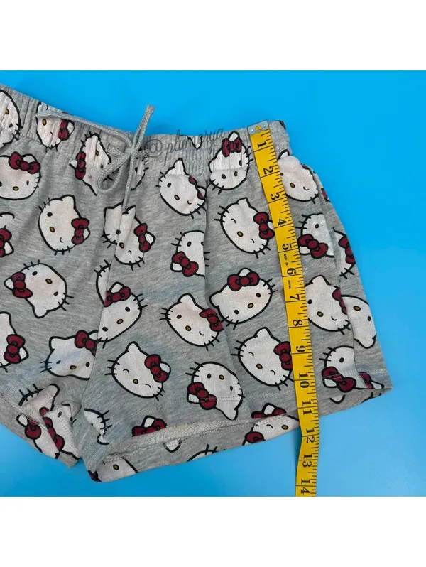 Hello Kitty Women's Sleep Shorts Casual Summer Loungewear Girlhoodcore Size S - Image 6