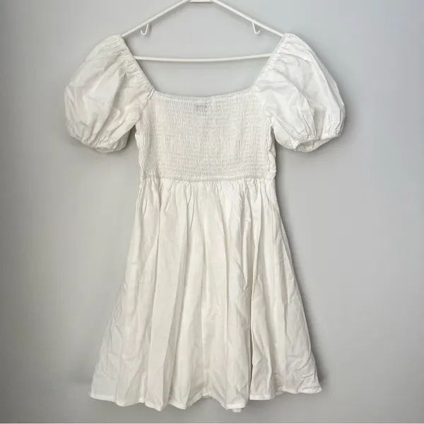 Petal and Pup NWT Eliska White Mini Dress Size Small - Image 7