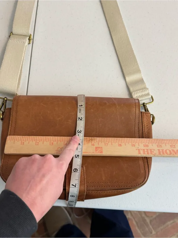 Madewell Transport Flap Shoulder crossbody‎ Bag in English saddle brown - Image 9
