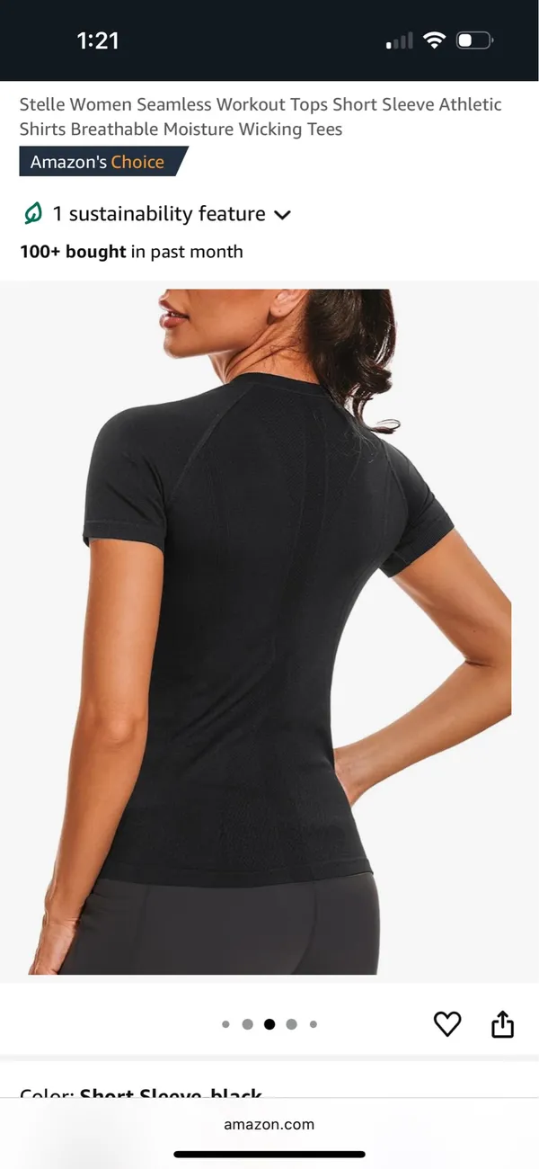 Amazon workout top - Image 3