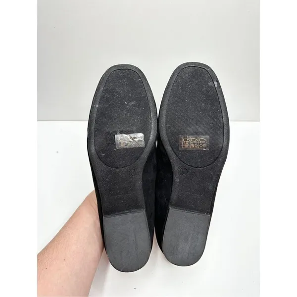 Journee Collection Loafer Womens Size‎ 10 Black Slip On Casual Shoes - Image 9