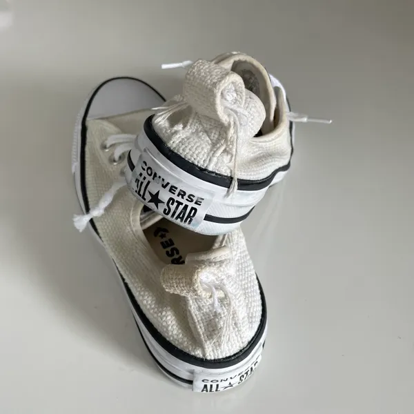 Converse shoreline off white slip on sneakers - Image 5