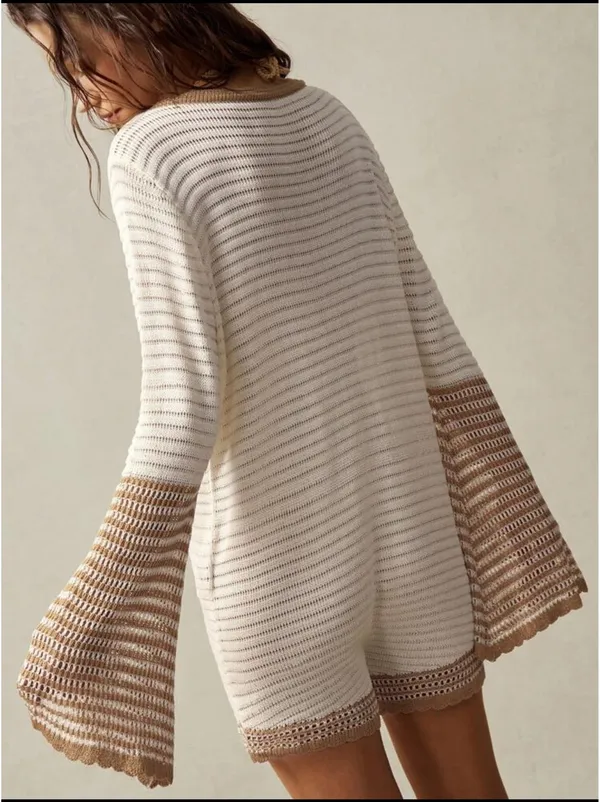 Swim suit cover Tan Size XXS - Image 5