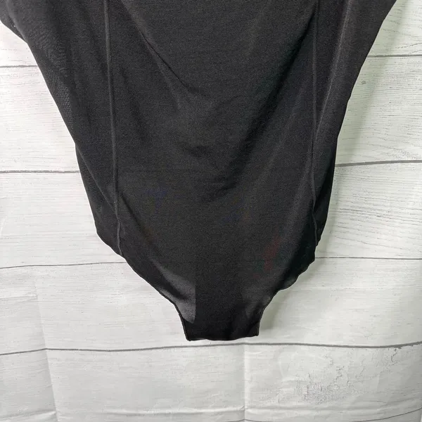 Skims Seamless Sculpt Thong Bodysuit Womens 2X 18-20 Black Shaping Body Shaper - Image 4