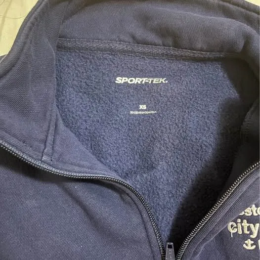 Sport-Tek 1/4 Zip Pullover XS Boston Harbor City Cruises - Image 3