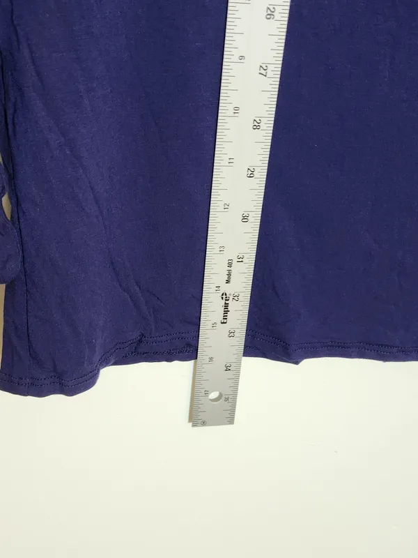 Lulus Navy Blue Shift Dress with Shoulder and Arm Cutouts Size XL NWT - Image 8