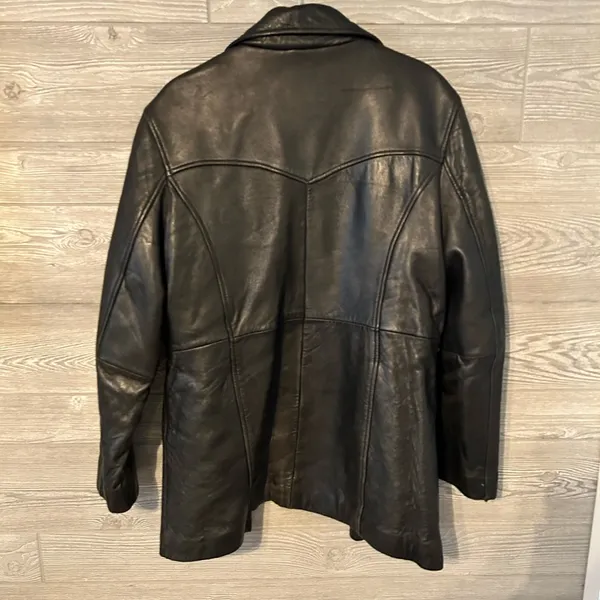 Genuine leather jacket by Cougar women's‎ large soft leather - Image 7