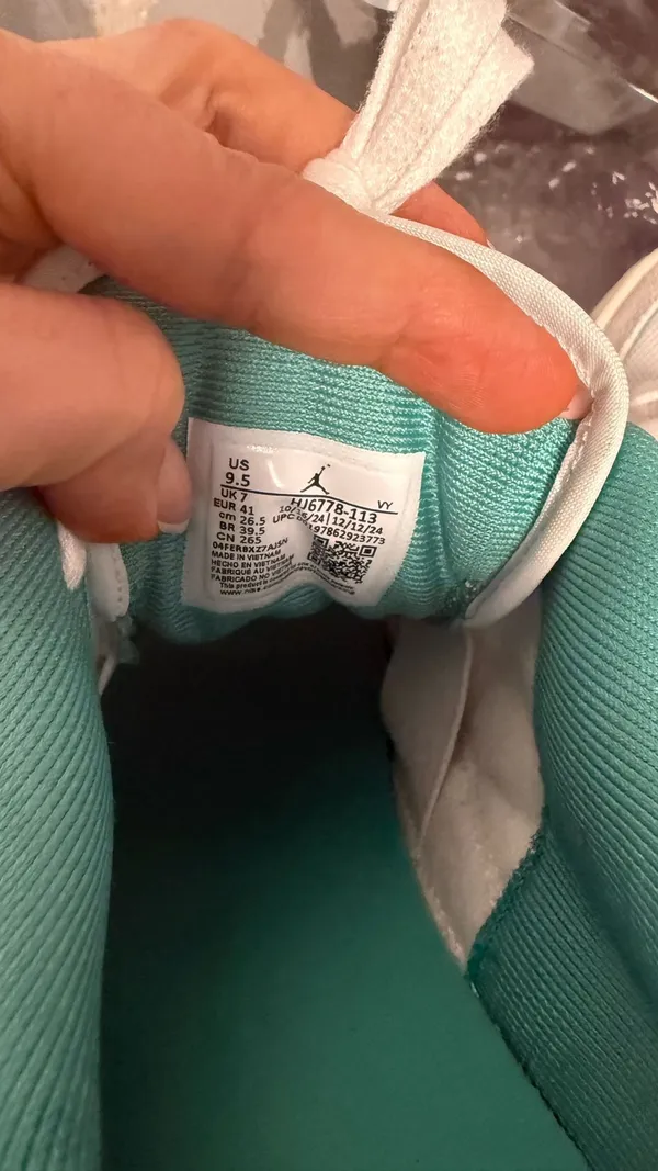 Nike Jordan CMFT Era "Washed Teal" | Size US 9.5 - Image 11