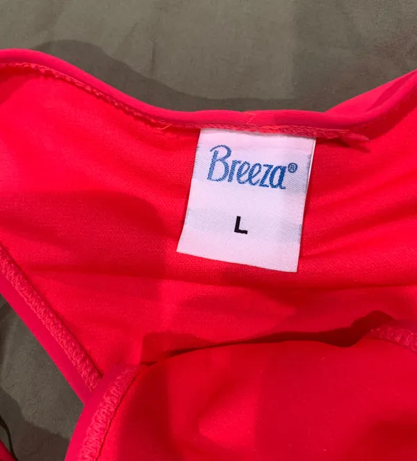 Hot Pink Bikini Bottoms Size L - Image 3