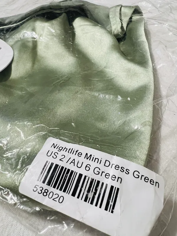 Princess Polly Nightlife Mini Dress In Green - Image 6