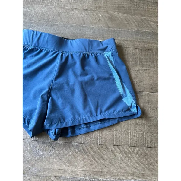 Under‎ Armour Women's Blue 3" Speed Pocket Running Shorts Size Large - Image 3