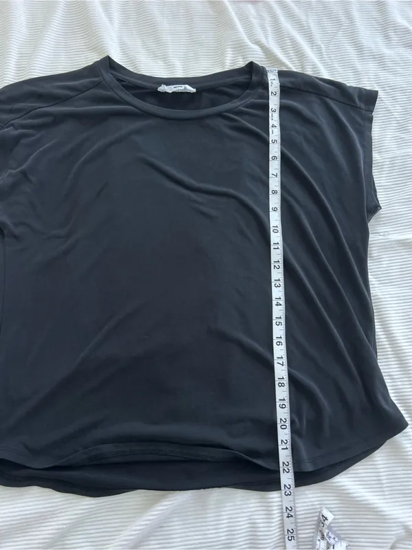Double Zero Relaxed Fit CapSleeve  Women’s Tee - Image 4