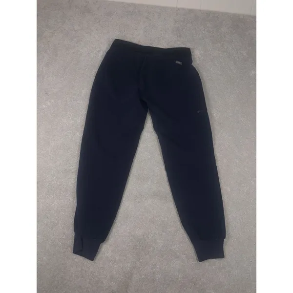 figs zamora jogger scrub pants xs pet Navy‎ Mid Rise - Image 3