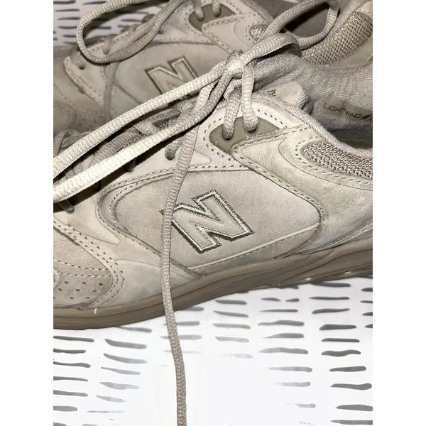 New Balance 927 WW927TN Tan Walking Shoes Women's US 11 Rollbar‎ Leather - Image 2