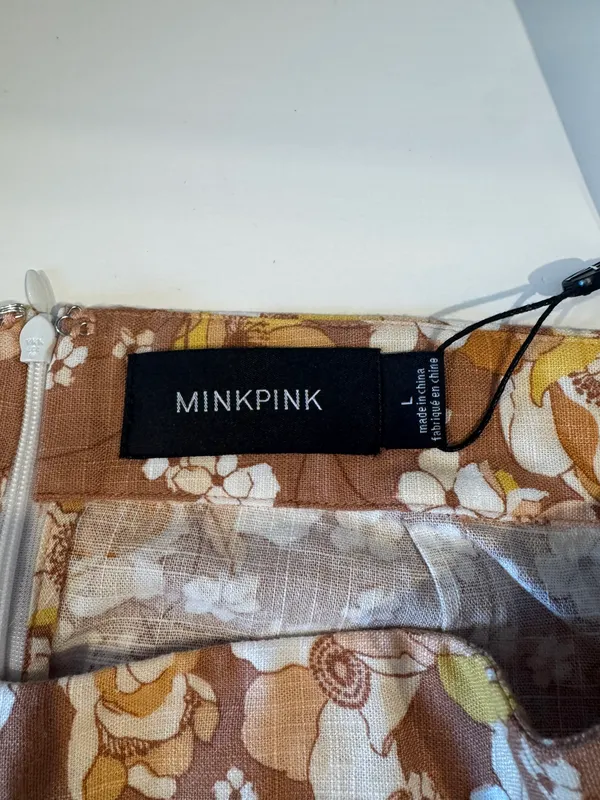 MINKPINK Floral Skirt - Image 3