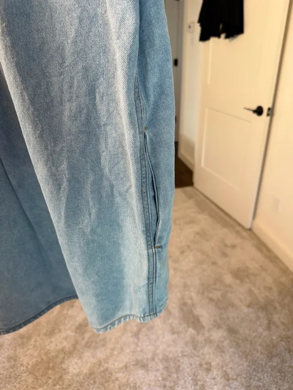 Universal Threads Bottom Up Denim Dress - Image 8