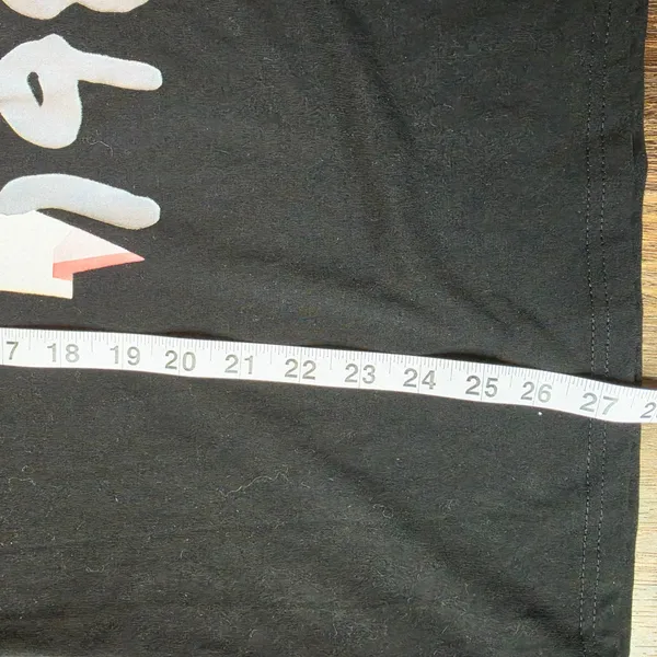 1989 Swiftie‎ Graphic T-Shirt Black XL Oversized Pop Art Seagulls Tee - Image 3