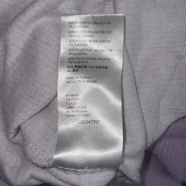 ✨Anthropologie Theresa Tunic Lavender Sz Large Top✨ - Image 7