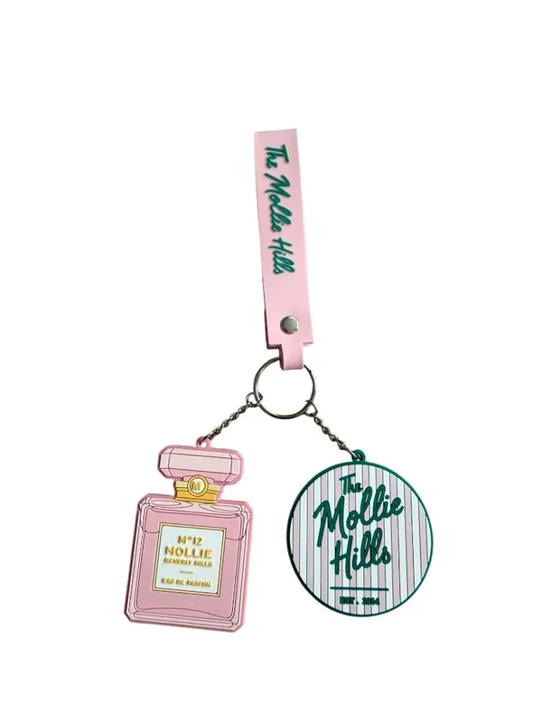 THE MOLLIE HILLS Beverly Hills Keychain NEW NWOT - Image 6
