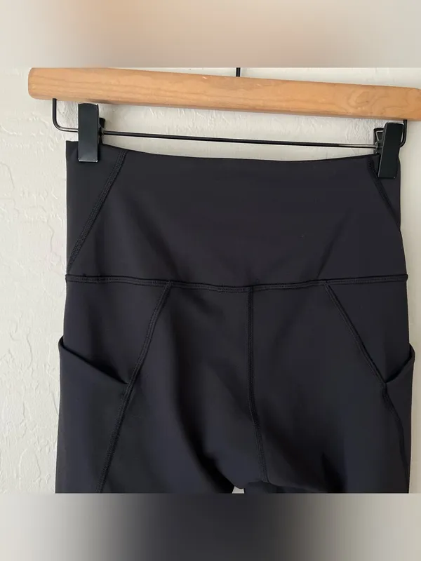 Lululemon Wunder Train High-Rise leggings with Pockets 25" black 6 - Image 10
