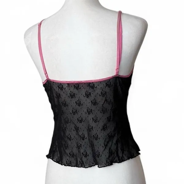 Y2K Victoria’s Secret Mesh Cami - Image 4
