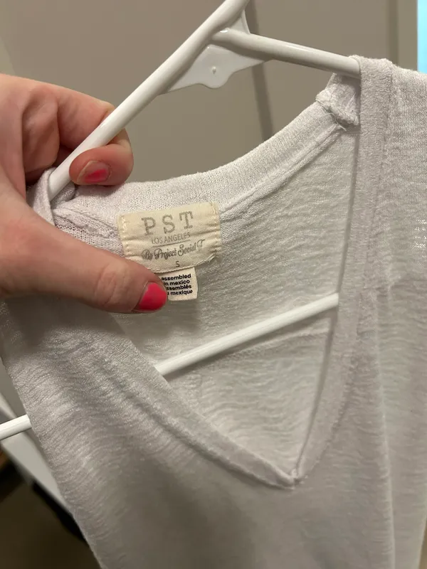 Nordstrom white tank top - Image 2