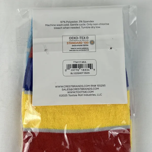 Retro Candy Novelty Crew Socks Women's Size 6-12 & 9-13 Fun l Lot of 4 New - Image 15
