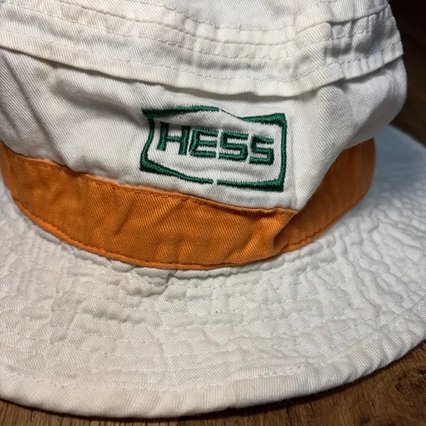 VTG Bucs Hess‎ Embroidered Bucket Hat Creamsicle Orange NFL Tampa Bay Buccaneers - Image 6