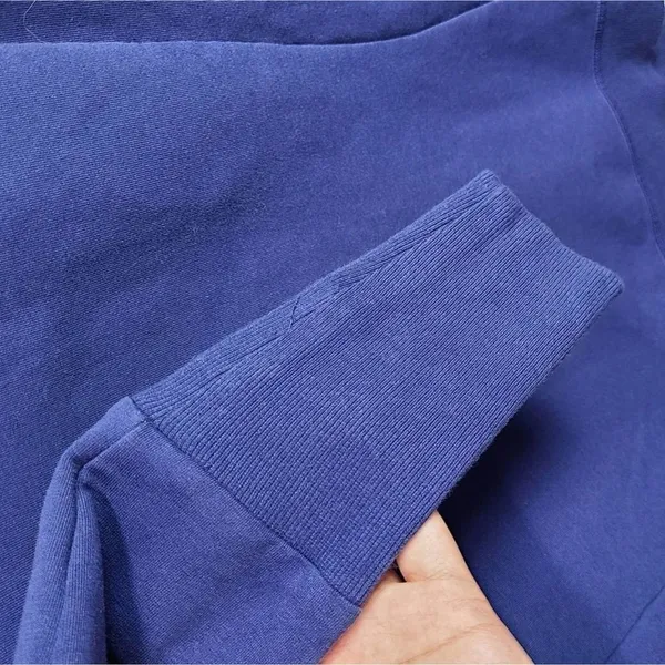 Lucy Blue Boat Neck Sweater Size Extra Small Pullover‎ Style Blue - Image 4