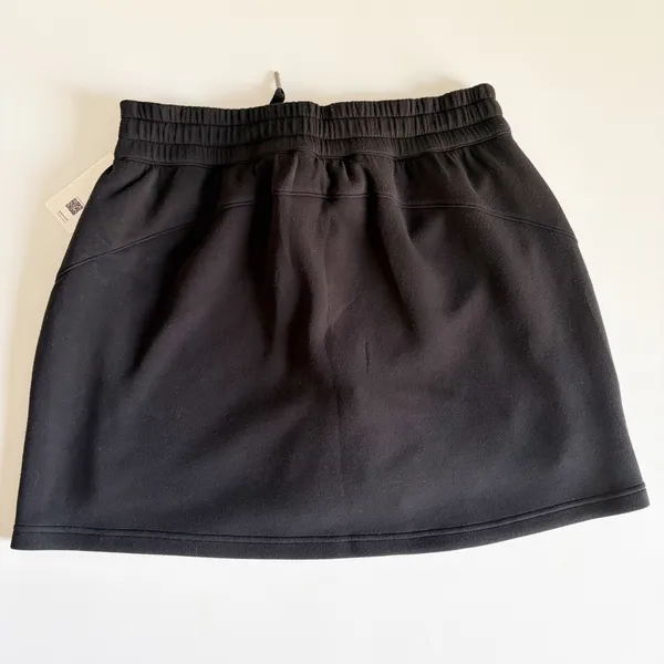 Spanx Womens AirEssentials Black Athleisure Sporty Mini Tennis Skort Size L - Image 6