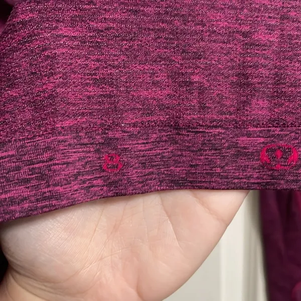 Lululemon Swiftly Tech Long Sleeve Crew in Heathered Jewelled Magenta - Image 6