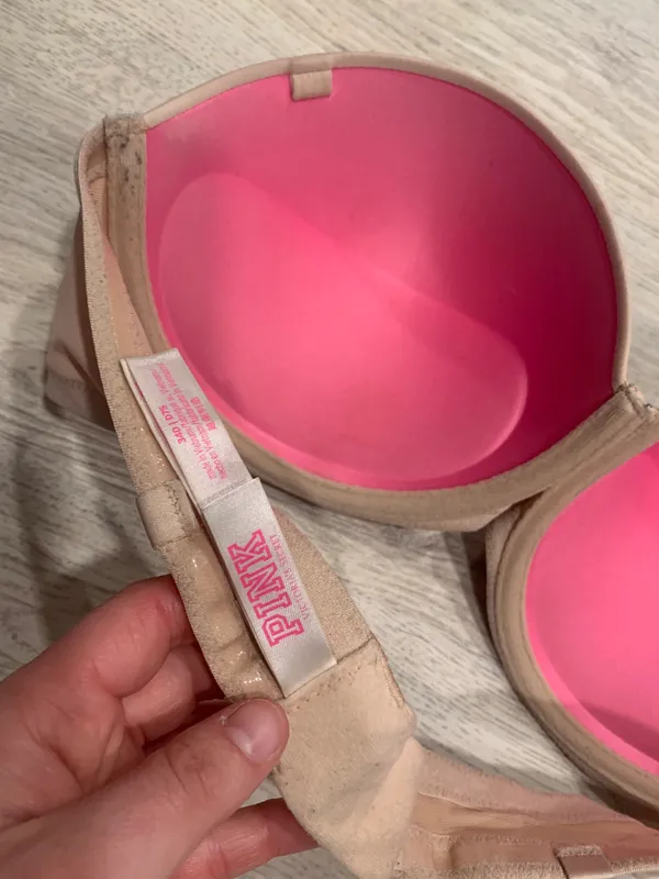 PINK Strapless Bra - Image 4