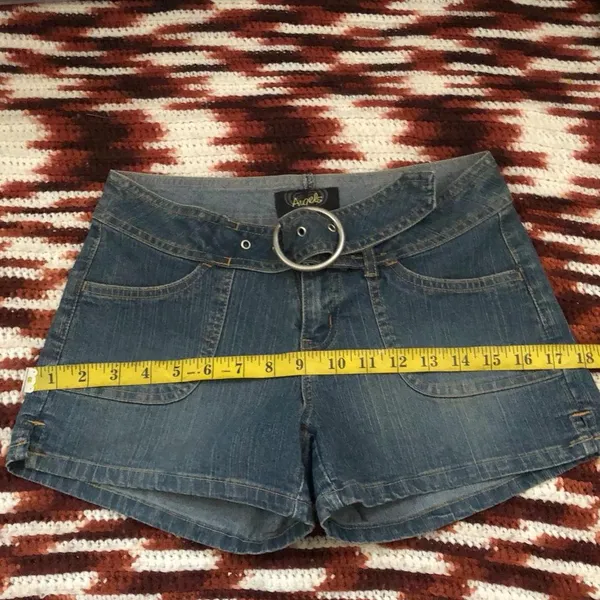 Y2K 2000s Grunge Micro Mini Baddie Hot Pants - Image 5