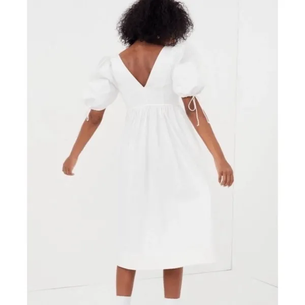 For Love & Lemons Jocelyn Midi Dress Womens Sz Large - Image 2
