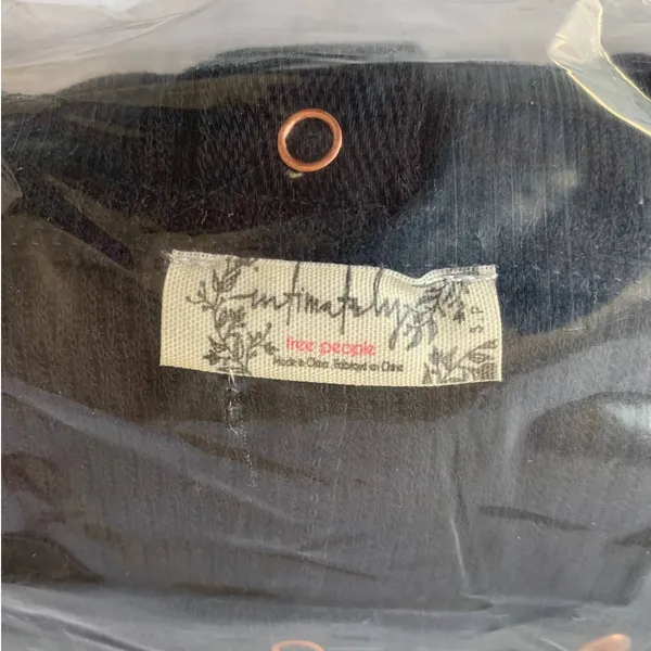 NWT Free People Sloane Bodysuit‎ in Black - Image 5