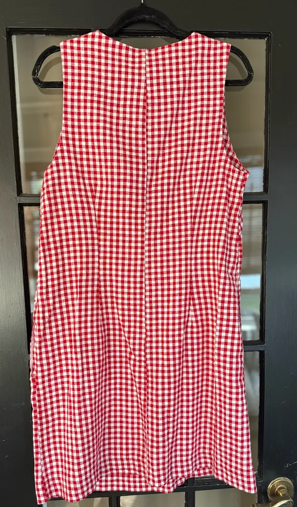 Abercrombie Gingham Mini Dress - Image 3
