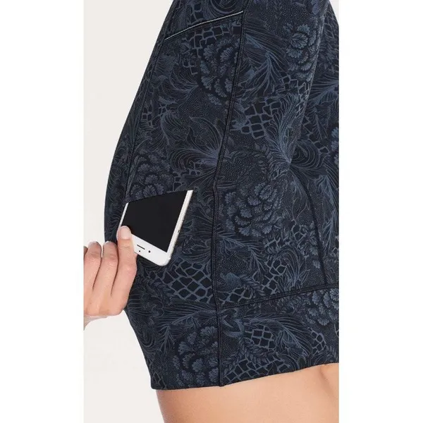 Lululemon Speed Up Crop 21 Luxtreme Mach Blue Black 10‎ - Image 5