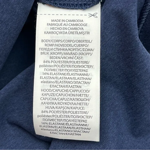 RLX Ralph Lauren Lux Carbon Spring Navy Heather Womens Golf Hoodie Size XS‎ NEW - Image 7
