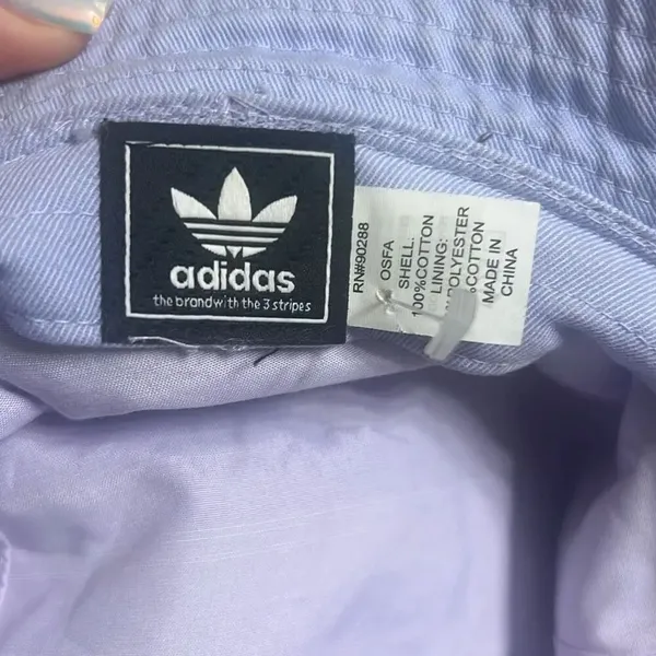 ✨Adidas LIGHT PURPLE WASHED BUCKET HAT✨ - Image 10