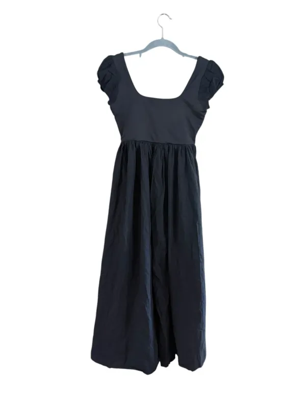 Women's Cynthia Rowley Black Midi Dress Size XS - Image 9