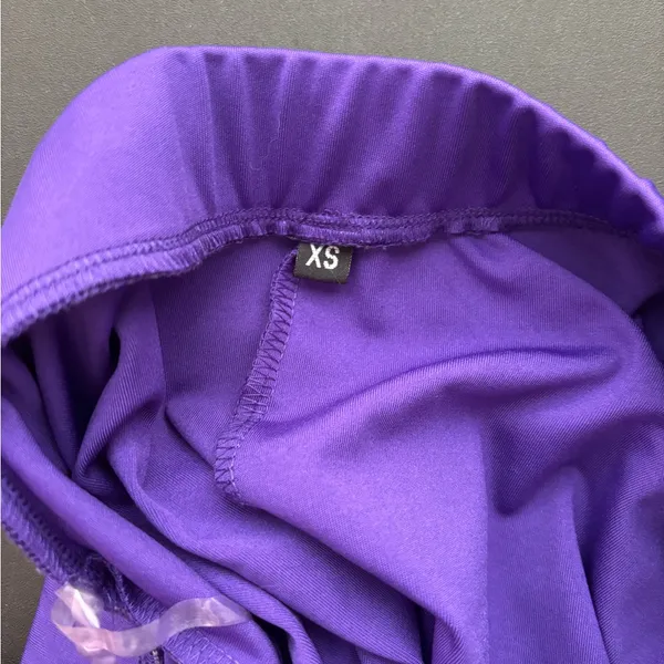 Purple Mini Skirt Size XS - Image 3