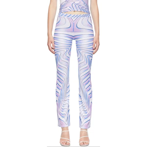 MAISIE WILEN Flared Contender Trouser Pulll On Pants Womens Size XS - Image 12
