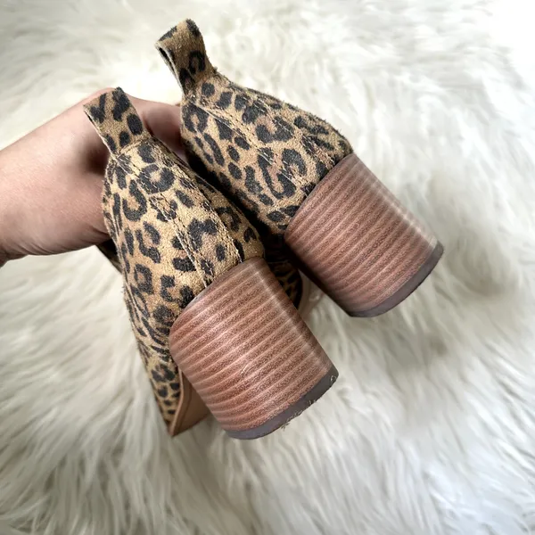 Lucky Brand Chelsea Cheetah Bootie Sz 5.5 - Image 5