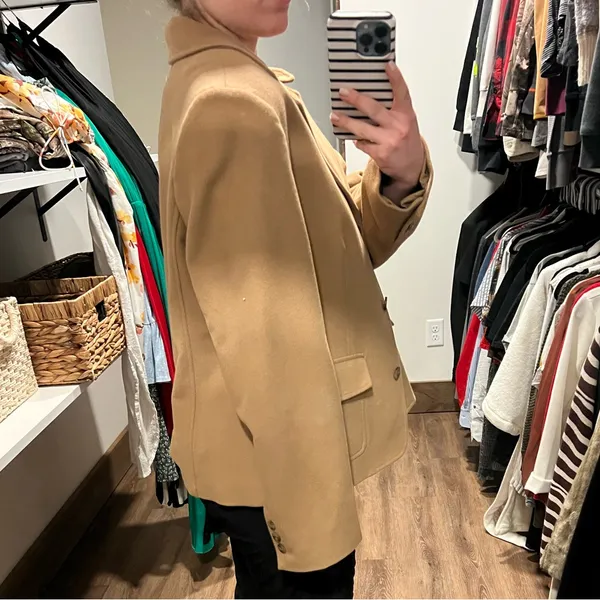 L.L. Bean Women's Camel Blazer - Image 2